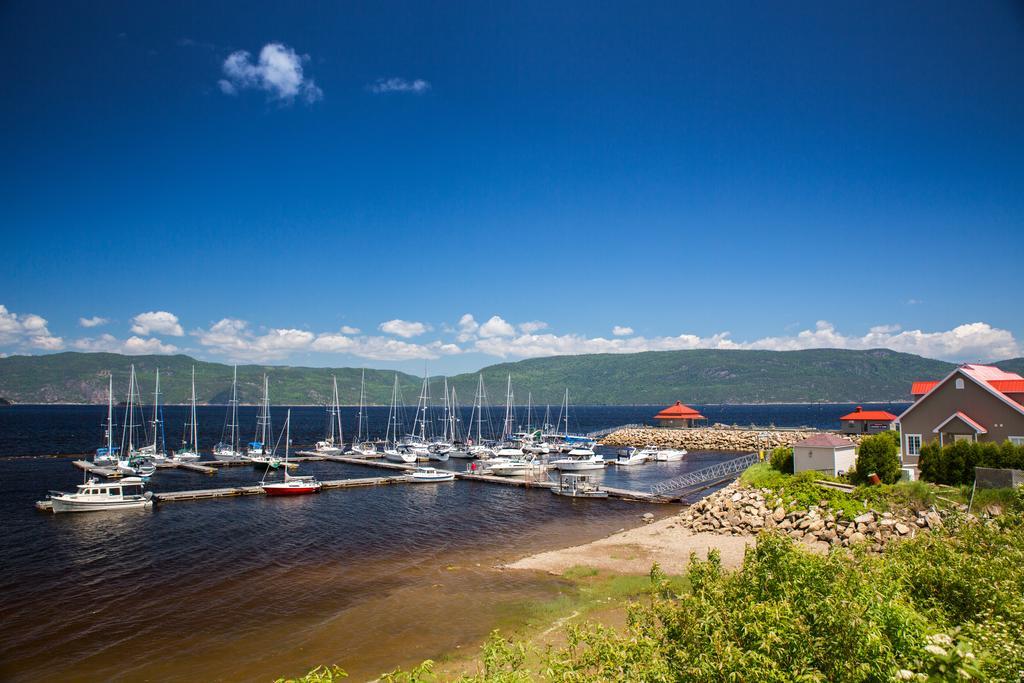 Chalets Condos Sur Le Fjord LʼAnse-Saint-Jean Buitenkant foto