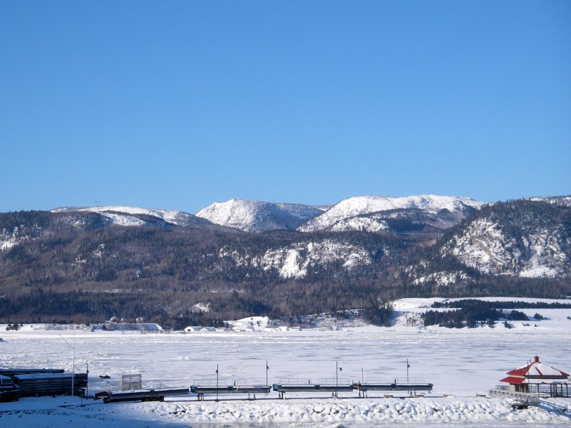 Chalets Condos Sur Le Fjord LʼAnse-Saint-Jean Buitenkant foto